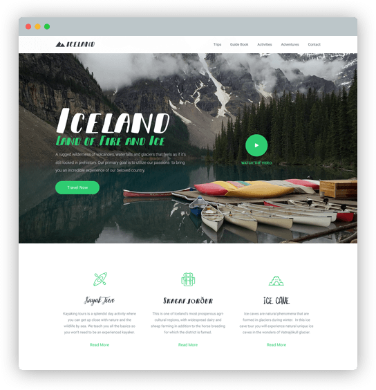 WordPress Web Development Showcasing WordPress Web Development Site